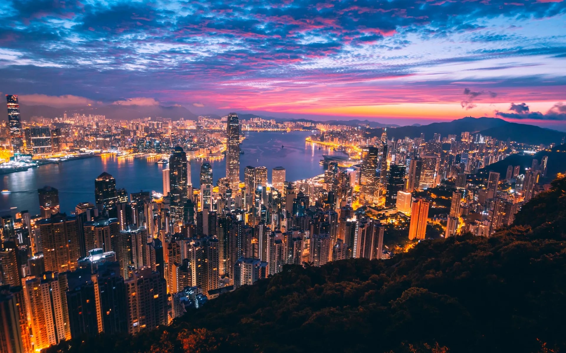 Hong Kong Financial District